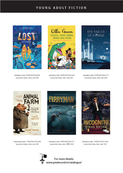 Pirates young adult fiction YA stories for kids books